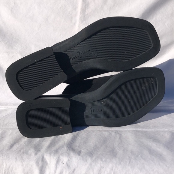 Cole Haan Black Micro Fiber Slide/Mule w/1.5” Heel, “Traci” - Picture 10 of 13